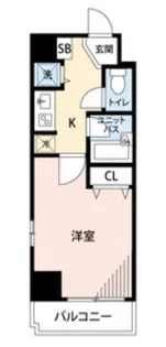 シンシア後楽園【3階】の間取り