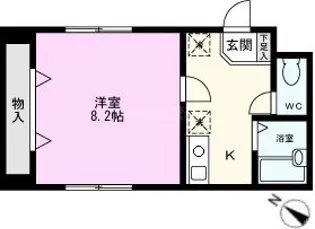 アネックス浦和3期【3階】の間取り