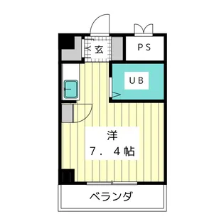 スターハイツ山里【5階】の間取り