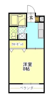 ピュアハイツ【2階】の間取り