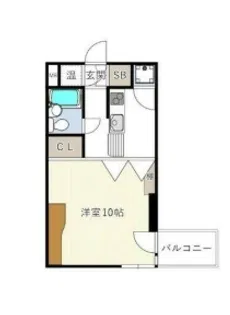 INOVE朝霞青葉台【2階】の間取り