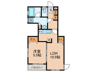 Belle Sophia【3階】の間取り