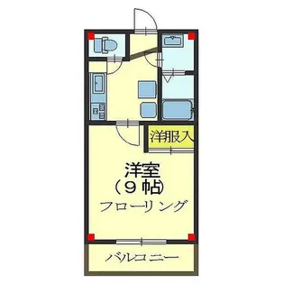 ハイツK1【1階】の間取り