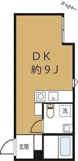 ISSA川崎【3階】の間取り