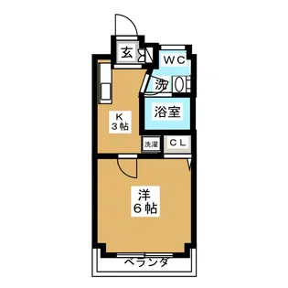 ホワイトレジデンスI【1階】の間取り
