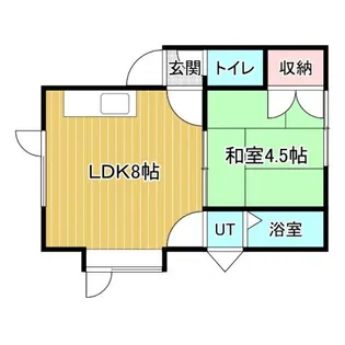 コーポレーションさとみ【2階】の間取り