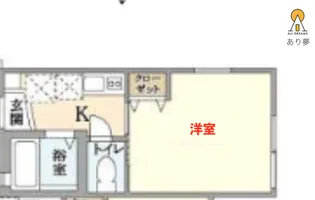 こもれび荘【2階】の間取り