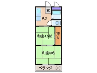 コートマザリ【3階】の間取り