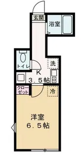 プランドール下丸子【1階】の間取り