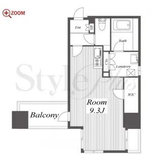 moderate名駅【6階】の間取り