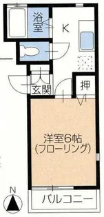 ヒルハウス【2階】の間取り