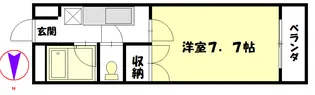 グランシャリオ【1階】の間取り