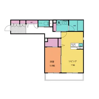 アマンディ希【3階】の間取り