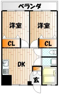 福岡県北九州市小倉北区霧ケ丘1【マンション】の間取り