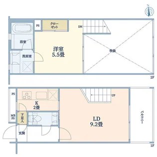 ウェルスクエア碑文谷【1階】の間取り