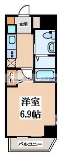 M’プラザ小阪駅前【5階】の間取り