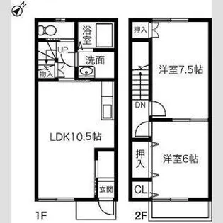 愛知県碧南市上町2【一戸建】の間取り