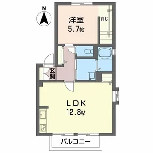 アイゼンハット【1階】の間取り