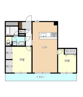 笠坊ビル【3階】の間取り