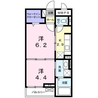 広島県福山市南今津町【マンション】の間取り