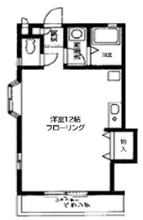 イーストベルツ【2階】の間取り