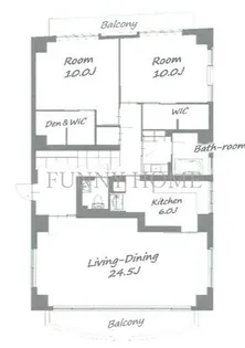 ジュノ羽根木公園【2階】の間取り