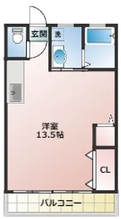 コーポラスエコー【2階】の間取り
