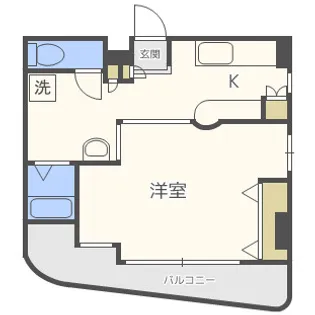 ドムール九条【9階】の間取り