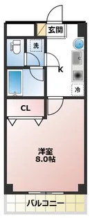 パルジェ春日部【6階】の間取り