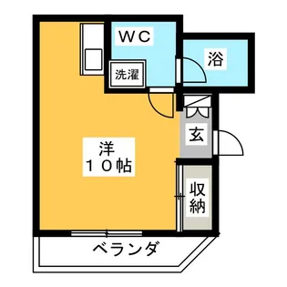 市川第2ビル【2階】の間取り