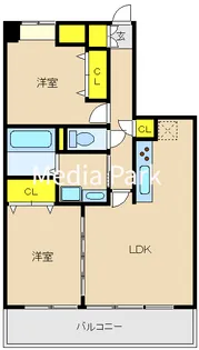 神奈川県川崎市宮前区馬絹3【マンション】の間取り