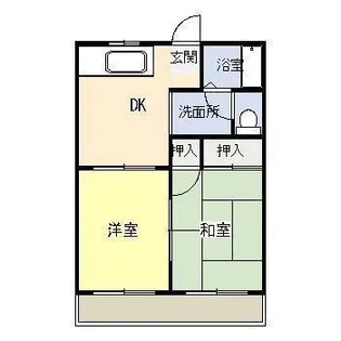 クレヨンハウス【2階】の間取り