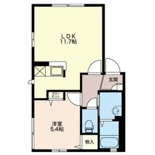 シアトル C【2階】の間取り