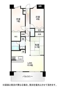 日神パレステージ吹上【3階】の間取り