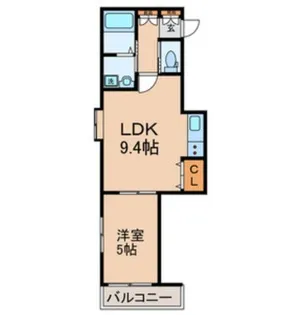 東京都江戸川区篠崎町2【アパート】の間取り