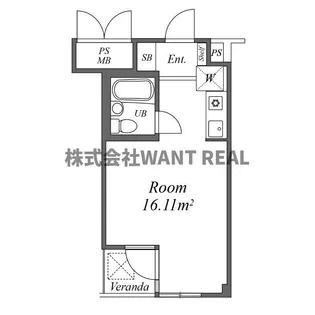 ユーコート高田馬場【2階】の間取り