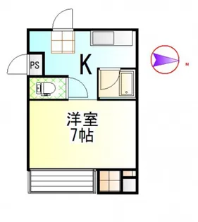 シャトレ平田【3階】の間取り