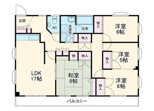 ちとせビル【4階】の間取り