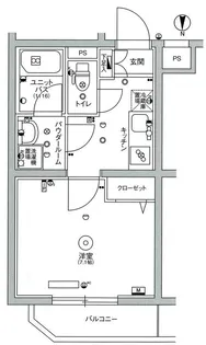 スカイコート小竹向原【3階】の間取り