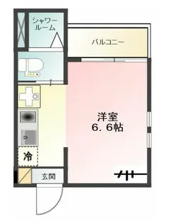 Glanz東日暮里【2階】の間取り