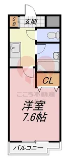 ベルデ堺東【2階】の間取り