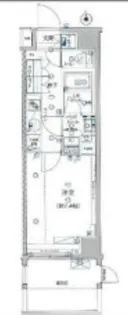 GENOVIA板橋west green veil【1階】の間取り