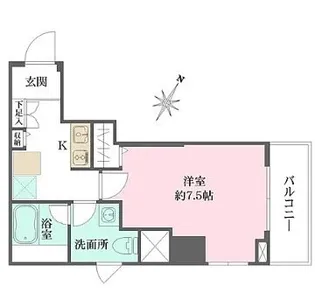 東京都文京区大塚4【マンション】の間取り