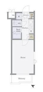 ルーブル新宿西落合七番館【2階】の間取り