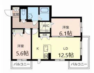 シャーメゾン・パストラル【3階】の間取り