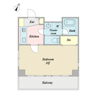 エクセレント青山【2階】の間取り