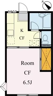 神奈川県横浜市青葉区桜台【アパート】の間取り