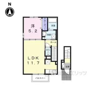 casaかしば【2階】の間取り