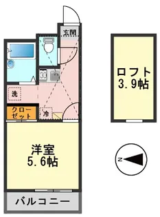 東京都江戸川区西小岩1【マンション】の間取り