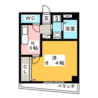 ルミエール’99【3階】の間取り